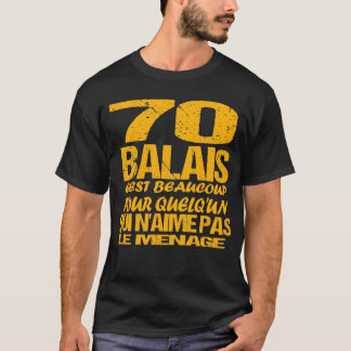 記念日70人 |ユーモア70バレ |カドー・フェー Tシャツ