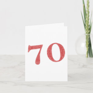 記念日70年の カード