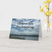 *記念日*および「美しい」カード カード (黄色い花)