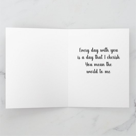 **記念日**お前は俺にとって世界だ カード (内部)