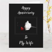 **記念日**お前は俺にとって世界だ カード (黄色い花)