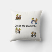 記念日 かわいい カップル 🎉 一緒に歳をとる アニメ クッション (裏面)