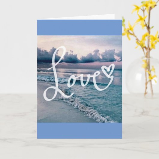 「記念日」には、あなたと私たちを愛しています。 カード (黄色い花)