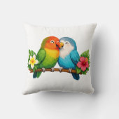 記念日 インコ 結婚記念日 クッション (裏面)