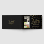 記念日 エレガントな歳月が永遠に 2枚の写真 ゲストブック (全面)