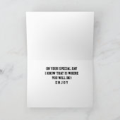 **記念日***カードの海路 カード (内部)