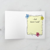 記念日 カード (内部)