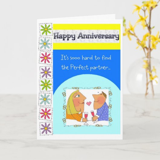 記念日 カード (黄色い花)