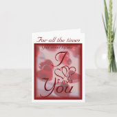 記念日 カード (正面)