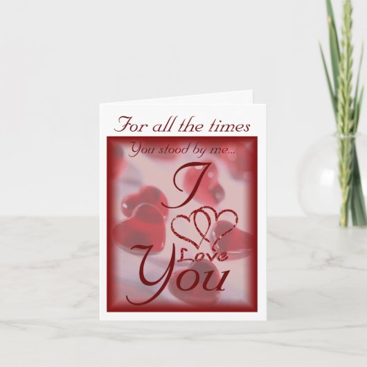 記念日 カード (正面)