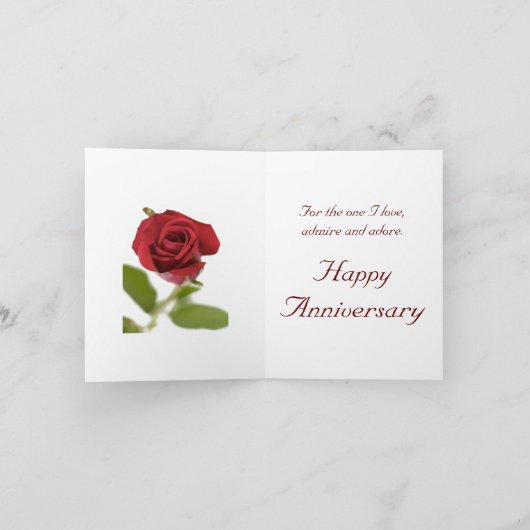 記念日 カード (内部)