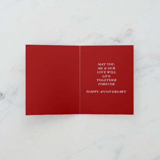 記念日 カード (内部)