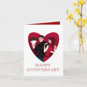 記念日 カード (黄色い花)