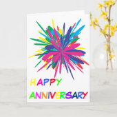 記念日 カード (黄色い花)