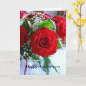 記念日 カード (黄色い花)