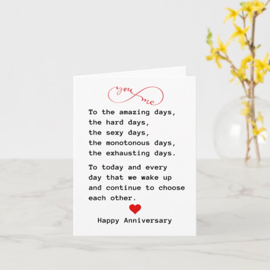 記念日 カード (黄色い花)