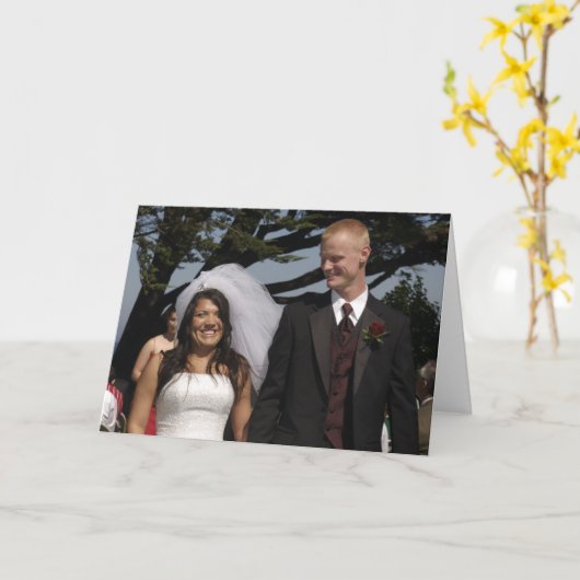 記念日 カード (黄色い花)