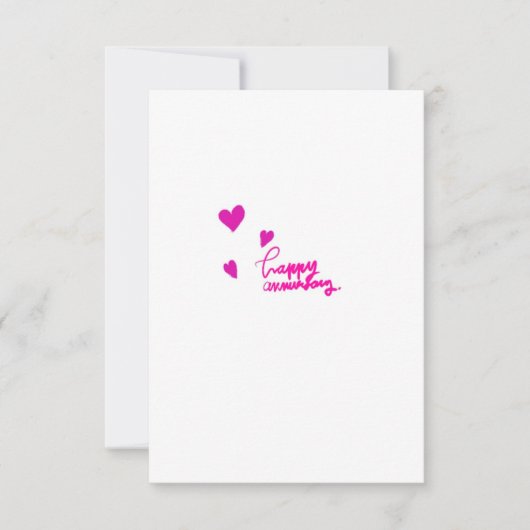 記念日! サンキューカード (正面)