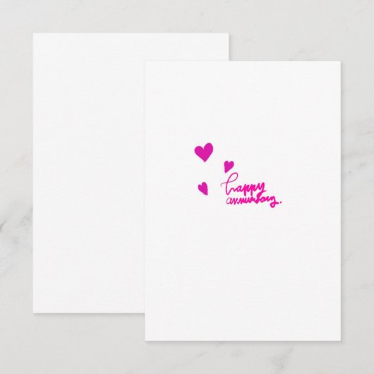 記念日! サンキューカード (正面/裏面)