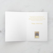 記念日-バニーおよびデイジーの挨拶状 カード (内部)