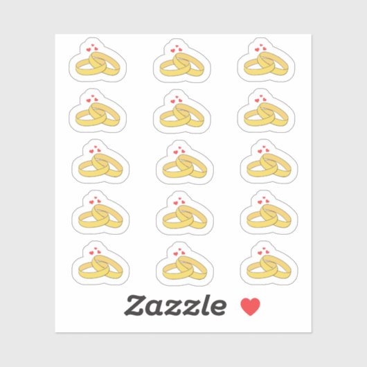 記念日 リマインダー 結婚指輪 計画 ウェディングプランナー シール (シート)