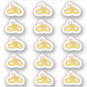 記念日 リマインダー 結婚指輪 計画 ウェディング プランナー シール (正面)