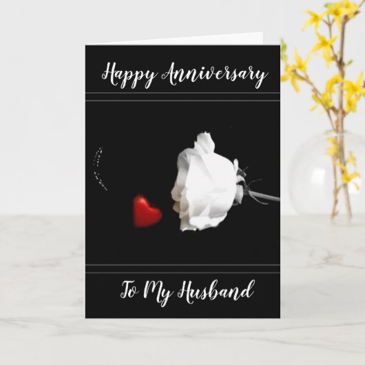 **記念日**夫Uは私の世界を意味します カード (黄色い花)