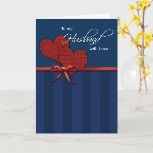 記念日-愛する夫へ カード (黄色い花)