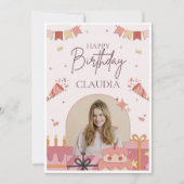 記念日 招待状 (正面)