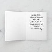 ***記念日***私を起こして祝 カード (内部)