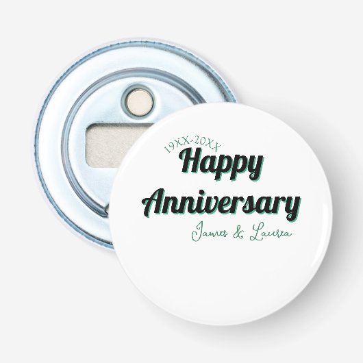 記念日 結婚 名前 日付 年 緑 bla 栓抜き (正面)