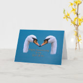 記念日・結婚・私たち二人から カード (黄色い花)