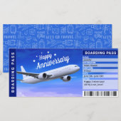 記念日 航空券 記念ギフトチケット (正面/裏面)