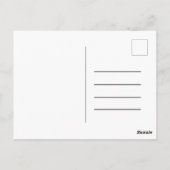 記念日 花のバースデー 聖書  ポストカード (裏面)