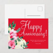 記念日 花の誕生日聖書 ポストカード (正面/裏面)