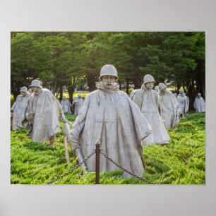 記念朝鮮戦争の退役軍人 ポスター