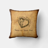記念枕の贈パーソナライズされたり物 クッション (裏面)