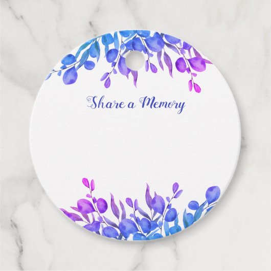 記念植物株共有追悼式 フェイバータグ (正面)