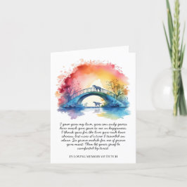 記念歌付き犬の同情カード シーズンカード