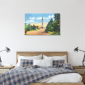 記念灯台の表示 キャンバスプリント (インサイチュ (寝室))