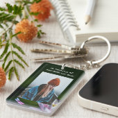 記念灯火蓮の花 キーホルダー (正面右)