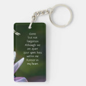 記念灯火蓮の花 キーホルダー (裏面)