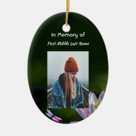 記念灯火蓮の花 セラミックオーナメント