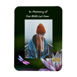 記念灯火蓮の花 マグネット