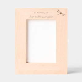 記念灯火蓮の花 レーザー彫刻フレーム