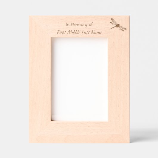 記念灯火蓮の花 レーザー彫刻フレーム (正面)