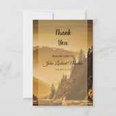 記念物は写真カード感謝していしています サンキューカード (正面)