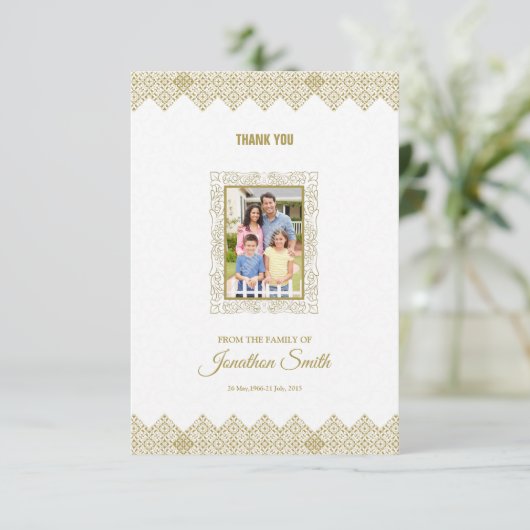 記念物は写真カード感謝していしています サンキューカード (スタンド正面)