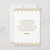 記念物は写真カード感謝していしています サンキューカード (裏面)