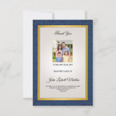 記念物は写真カード感謝していしています サンキューカード (正面)